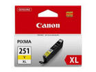 Genuine Canon CLI251XL Yellow High Yield Ink Cartridge