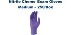Nitrile Chemo Exam Gloves-MED 250/box (Medium Chemo Tested)
