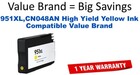 951XL,CN048AN High Yield Yellow Compatible Value Brand ink