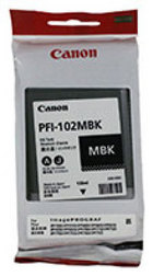 Genuine Canon PFI-102MBK Matte Black Wide Format Ink Cartridge (0894B001AA)