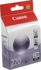 Genuine Canon PGI-220 Black Ink Cartridge (2945B001)