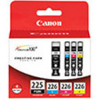 Genuine Canon 4530B008 4 Color Ink Set PGI-225 CLI226