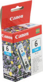 Genuine Canon BCI-6C Cyan Ink Cartridge (4706A003)