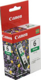Genuine Canon BCI-6G Green Ink Cartridge (9473A003)