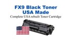 0263B001AA,FX9,FX10,CRG104 Black Premium USA Made Remanufactured Canon toner