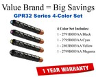 GPR32 Series 4-Color Set Compatible Value Brand toner 