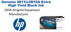 981Y,L0R16A Genuine HP Extra High Yield Black Ink