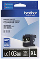 Genuine Brother LC103 Black High Yield Ink Cartridge