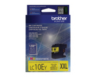Genuine Brother LC10EY Yellow Ink Cartridge