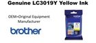 Genuine Brother LC3019 Yellow Super High Yield Ink Cartridge