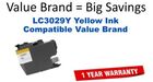 Brother LC3029 Yellow Ultra High Yield Remanufactured Ink Cartridge