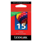 Lexmark #15 Tri-Color Genuine Ink Cartridge (18C2110)