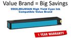 990X,M0J89AN High Yield Cyan Compatible Value Brand ink