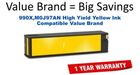 990X,M0J97AN High Yield Yellow Compatible Value Brand ink
