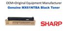 New Original Sharp MX-61NTBA Black Toner Cartridge