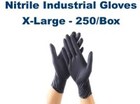 XL NITRILE INDUSTRIAL USE GLOVE, POWDER FREE 250/BX