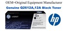 Q2612A,12A Genuine Black HP Toner