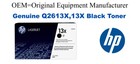 Q2613X,13X Genuine High Yield Black HP Toner