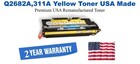 Q2682A,311A Yellow Premium USA Remanufactured Brand Toner