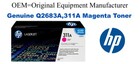 Q2683A,311A Genuine Magenta HP Toner