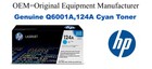 Q6001A,124A Genuine Cyan HP Toner