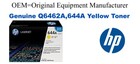 Q6462A,644A Genuine Yellow HP Toner