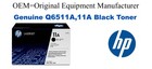 Q6511A,11A Genuine Black HP Toner