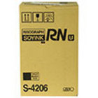 Genuine Risograph S-4206 Black Ink Cartridge