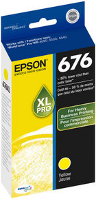 Genuine EPSON T676XL Yellow Ink Cartridge (T676XL420)