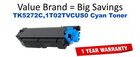 Compatible TK5272C Kyocera Mita Cyan 1T02TVCUS0 Toner