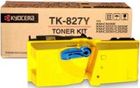 Genuine Kyocera TK827Y Yellow Toner