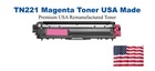 TN221M Magenta Premium USA Remanufactured Brand Toner