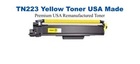 TN223Y Yellow Premium USA Remanufactured Brand Toner