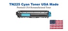 TN225C Cyan Premium USA Remanufactured Brand Toner