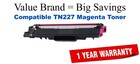 TN227M Magenta Compatible Value Brand toner