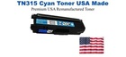 TN315C Cyan Premium USA Remanufactured Brand Toner