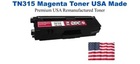 TN315M Magenta Premium USA Remanufactured Brand Toner