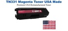 TN331M Magenta Premium USA Remanufactured Brand Toner