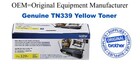 TN339Y Yellow Genuine Brother toner