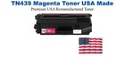 TN439M Magenta Premium USA Remanufactured Brand Toner