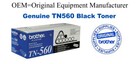TN560 Black Genuine Brother toner