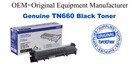 TN660 Black Genuine Brother toner