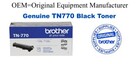 TN770 Black Genuine Brother toner