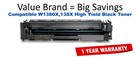 W1380X, 138X High Yield Black Compatible Value Brand Toner