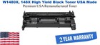 W1480X, 148X High Yield Black Premium USA Remanufactured Brand Toner