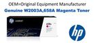 W2003A,658A Genuine Magenta HP Toner