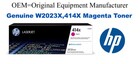 W2023X,414X Genuine High Yield Magenta HP Toner