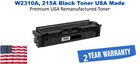 W2310A, 215A Black Premium USA Remanufactured Brand  Toner