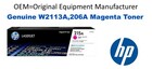 W2313A, 215A  Genuine Magenta HP Toner