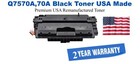 Q7570A,70A Black Premium USA Remanufactured Brand Toner